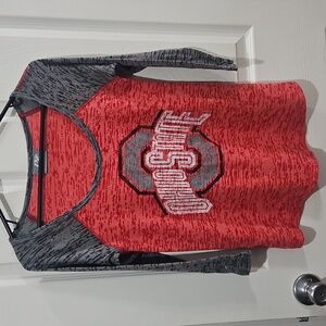 Pro Player Red and Gray Tee